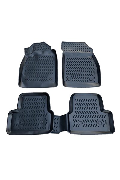 Leader Opel Astra J 2010-2015 Model Arası Uyumlu 3d Havuzlu Paspas Siyah