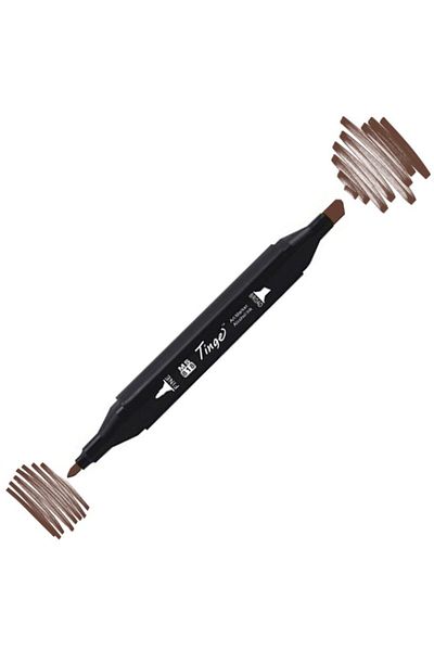 supertrend Tinge Twin Chocolate Double Tip Marker Pen - BR92
