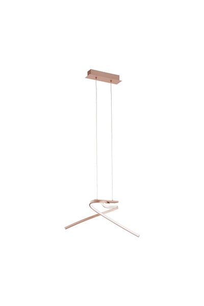 Eglo 97362 "Palozza" 110 cm High Aluminum Rose Gold Pendant Lamp Chandelier