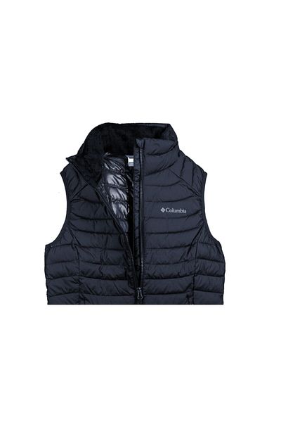 Columbia White Out Vest Navy Blue Women's Vest