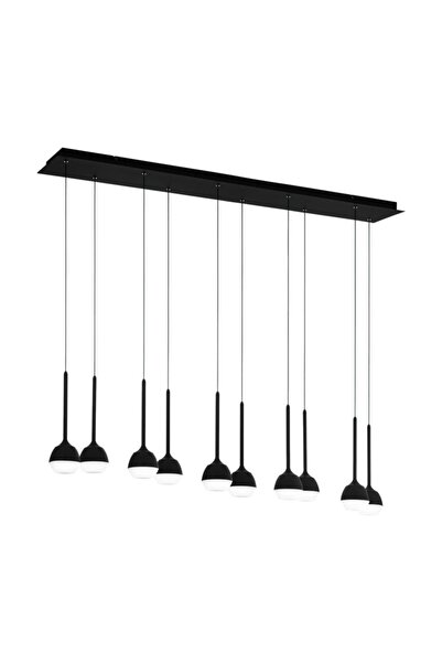 Eglo 39713 "NUCETTO" 150 Cm Yüksekliğinde Çelik Siyah Sarkıt Avize