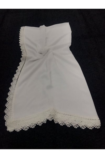 ALLURİNG THE BETTER ONE Kadın Dantelli Iğne Oyalı Tesettür Namaz Mevlüt Örtüsü