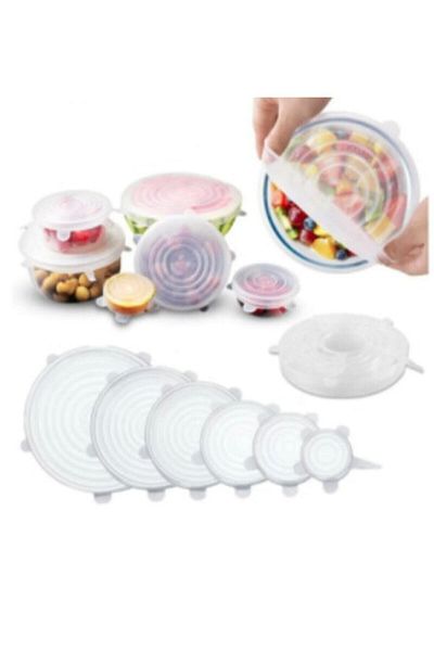 Vi Caro 6-Piece Silicone Stretch Cover - Maintaining Freshness
