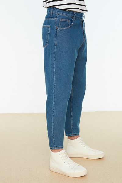 Trendyol Collection Jeans - Navy blue - Loose