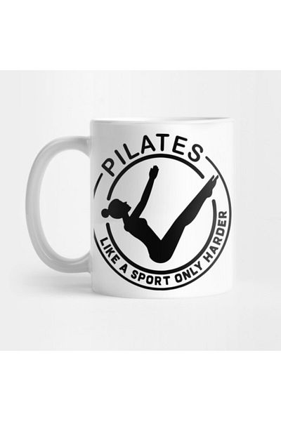 Pixxa Pilates Like A Sport Only Harder Funny Gift Mug