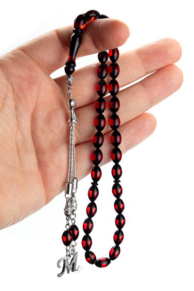 OTTOTESBİH Sevgililer Gününe Özel Hediyelik Tesbih, Harfli Tesbih, Kehribar Tesbih