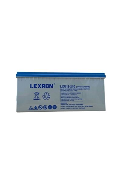 Lexron GrafenMarket 200ah - 210ah 12v Jel Akü Deep Cycle