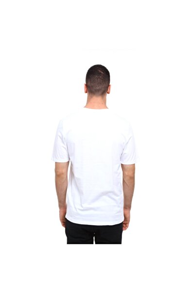 raru Ανδρικό μπλουζάκι από 100% βαμβάκι Gera White Rctb101-001