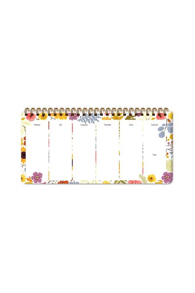 KESKİN COLOR Spiral Weekly Planner - Sunflower 13X27Cm 830151 -99