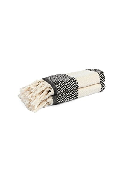 CottonTherapy 2 حزمة الماس 40x90 سنتيمتر منشفة Peshkir الحمام المطبخ عداء الي...
