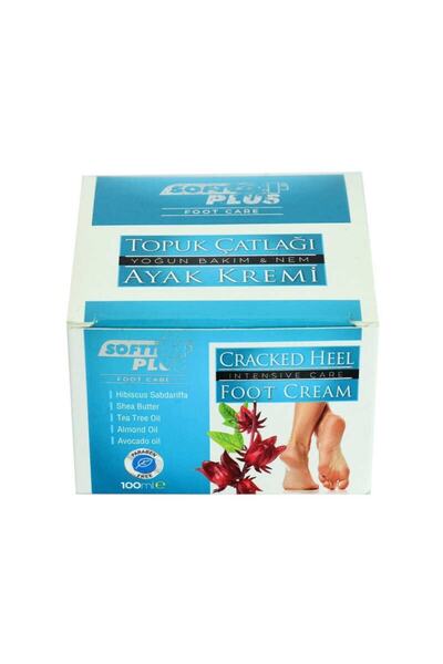 Softto Plus Topuk Çatlağı Ayak Kremi Yoğun Bakım Ve Nemlendirici Bitkisel Kar...