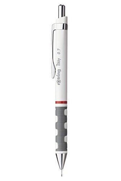 Rotring Tikky Mechanical Pencil 0.7 Mm, White -1908349