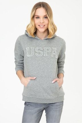 U.S. Polo Assn. Gri Kad n Sweatshirt Fiyat Yorumlar Trendyol