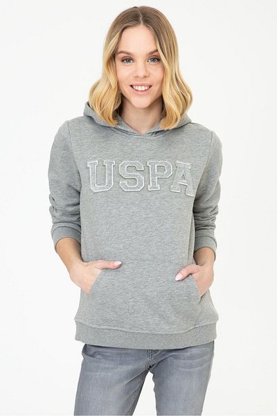 U.S. Polo Assn. Women's Gray Sweatshirt