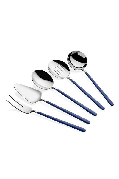 Dame Marie Allegra Blue 5 Piece Bucket Set