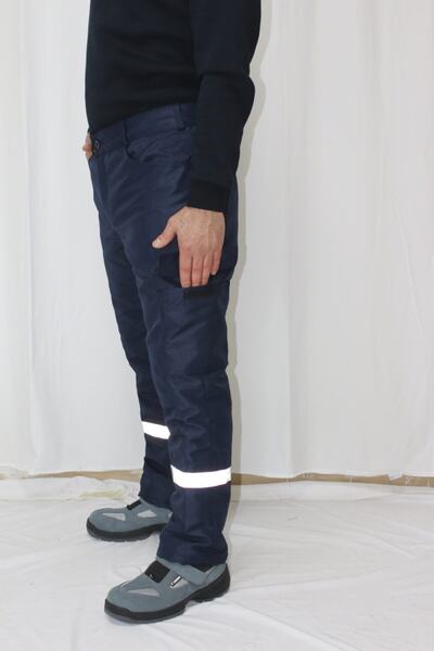 Çağrı İş Elbiseleri Oxford Kışlık Su Geçirmez Pantolon Lacivert Renk