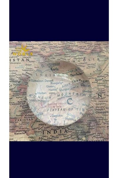 Şönart Cam Mercek Kağıt Ağırlığı 8 cm