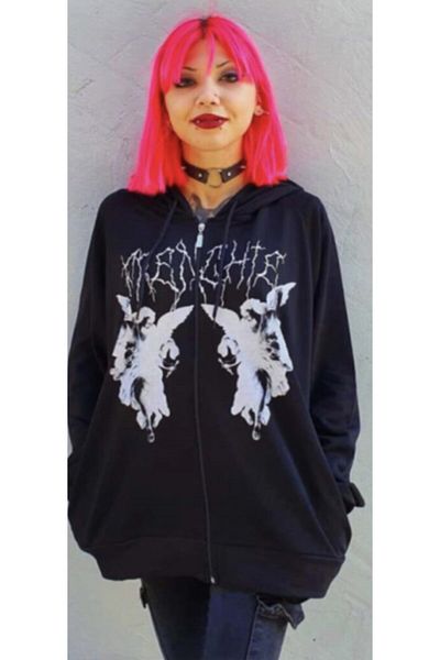 Köstebek Φούτερ με κουκούλα Frenchie Angel Unisex