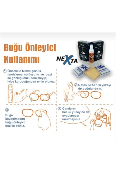 NEXTA Anti-Fog Cleaning Set 2 Pack