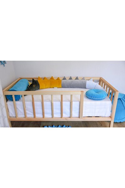 Baby Kinder Ghazal Doğal Montessori Bebek Ve Çocuk Karyolası