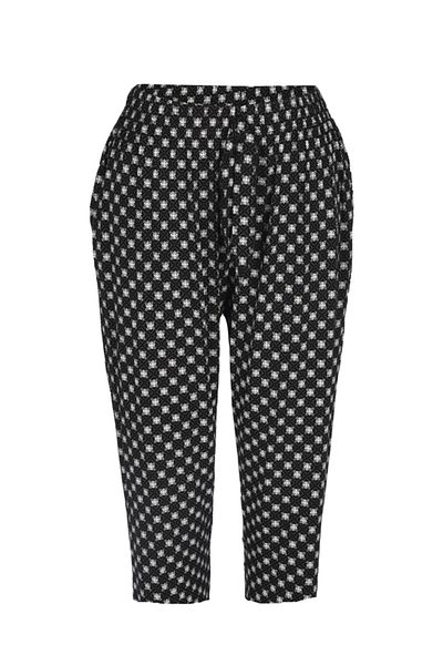 Altınay Luxury Pocketed Viscose Women's Capri & Bermuda K7