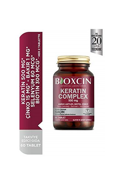 Bioxcin Keratin Complex 500 Mg - 60 Tabs.Conditioner