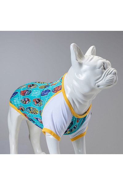 Lindodogs Ocean Small Medium And Large Breed Dog T-shirt