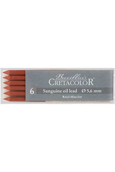 CretaColor Sanguine Oil Medium Yağlı Portmin Uç 5,6mm 6'lı 26202