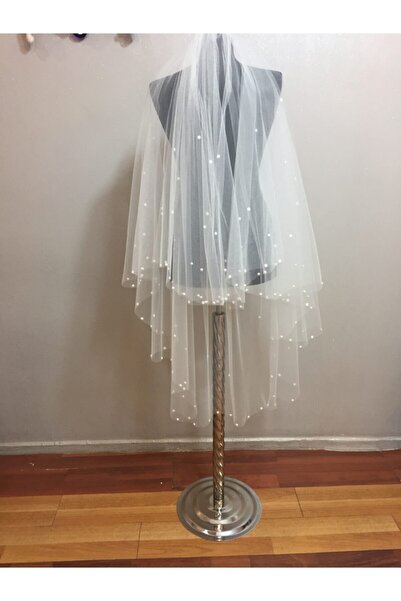 SCKN Aksesuar Pearl Detailed Veil