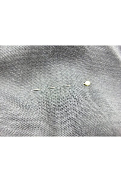 BALIM ÖRGÜ EVİ Hassas Kumaşlar 0,40 Mm Cam Başlı Süper Ince Toplu Iğne Alman Siyah