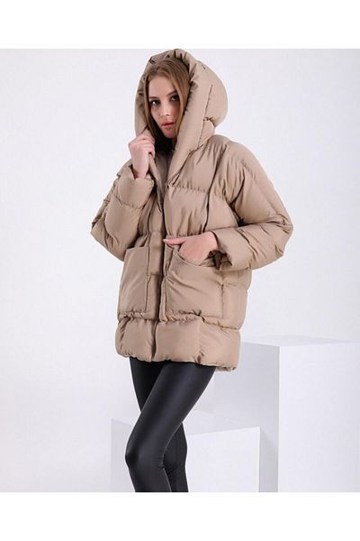 LoremLavida Dámská oversize bunda Puffer