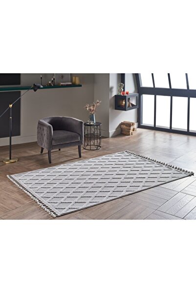 GÜMÜŞSUYU Deco Alvin- 12763 Gri Halı