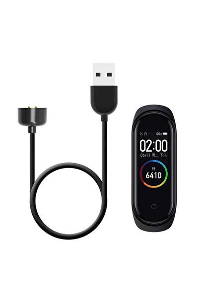 Kupa Xiaomi Mi Band 5/6 Şarj Aleti Kablosu Adsorpiyon Şarj Güçlü Manyetik Hız...