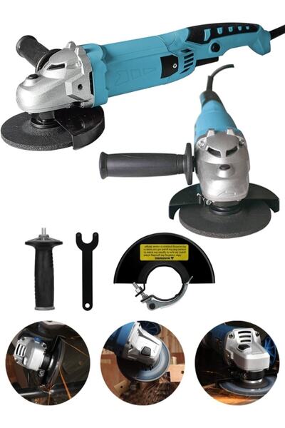 snaiker 6 Kademe Devir Ayarlı Çift Metal Dişli Şanzuman Demir Metal Kesme Taş...