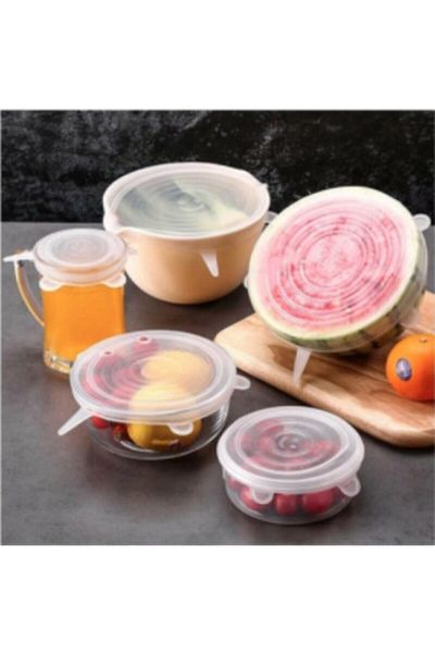 Vi Caro 6-Piece Silicone Stretch Cover - Maintaining Freshness