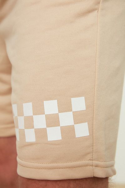 Kolekcia Trendyol Béžové pánske šortky Regular Fit TMNSS21SR0140