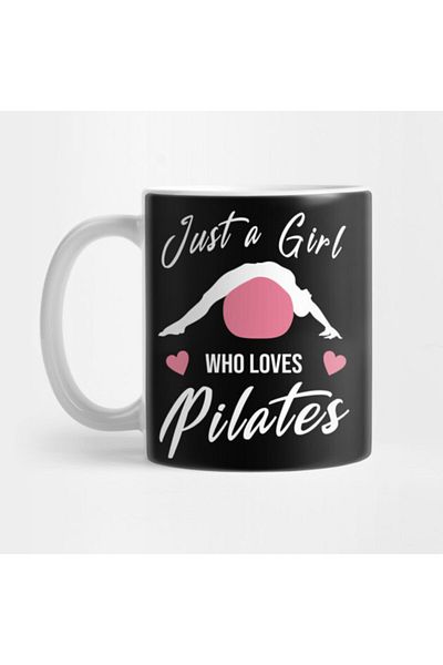 Pixxa Just A Girl Who Loves Pilates Mug