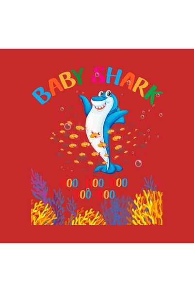 Pixxa Baby Shark Doo Doo Funny Gift Idea For Kids Mug Cup