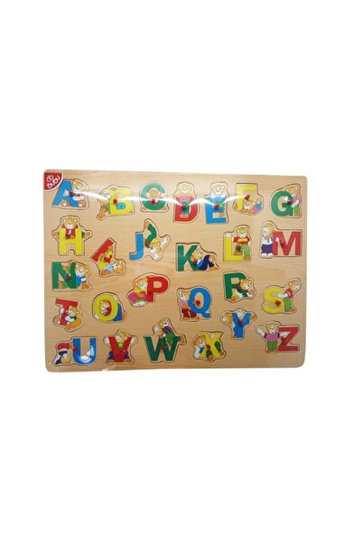 Bubu Ahşap Puzzle AYICIKLI HARFLER
