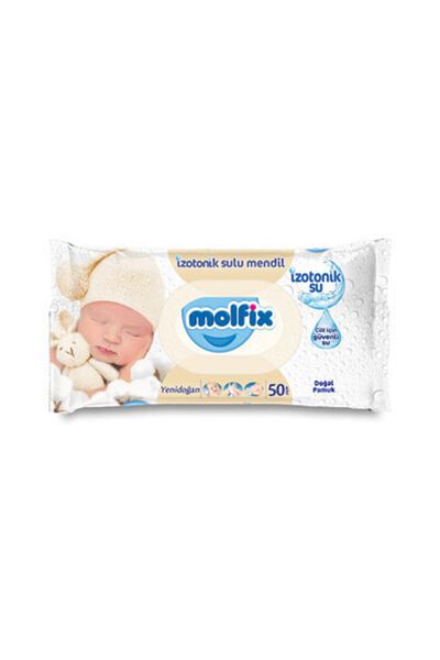 Molfix Newborn Isotonic Wet Wipes - 18 Pack x 50 Sheets = 900 Sheets