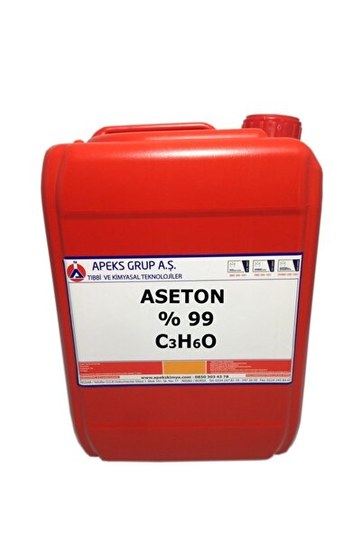 APEKS Aseton - % 99 - C3h6o - 10 lt