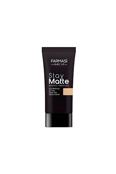 Farmasi Make Up Stay Matte Fondöten 30 Ml Sand Beıge-04