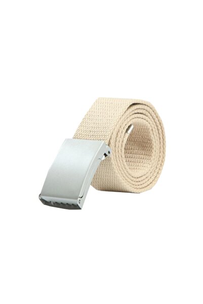 Kemer Dünyası Centura unisex din pânză, în stil tactic, crem