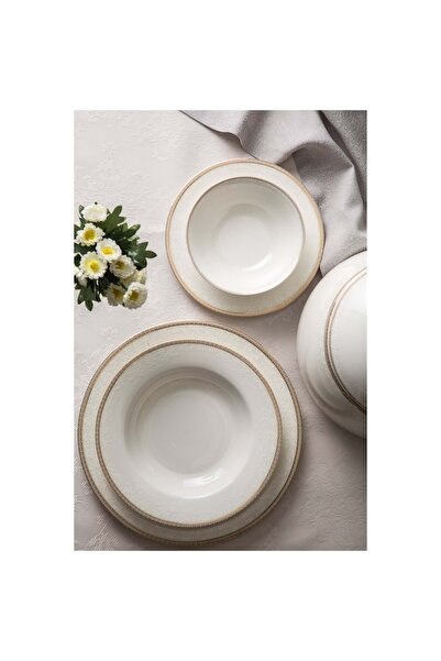 Emsan New Bone Anderson Riva 60 Parça Yemek Takımı