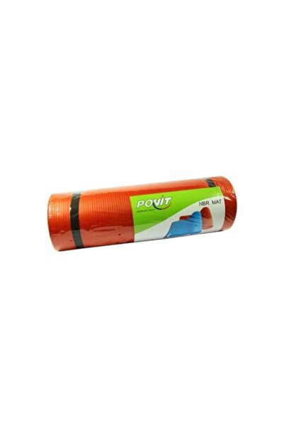 Povit Lks20 Nbr بساط اليوجا وسادة بيلاتيس 180x61x1.5 سم أحمر Lks20k