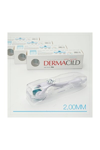 Dermacild 540 Iğne Titanyum Dermaroller 2,00mm + Temizleme Spreyi 8697566590649