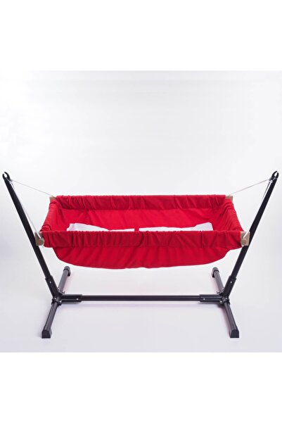 Svava Standli Ahsap Bebek Hamak Besik Kirmizi Trendyol