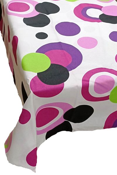 MAJESTE Fabric Carefree Tablecloth 160 x 220 cm - Bubble