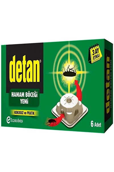 Detan Böcek Yemi 6 Adet Kzmprt