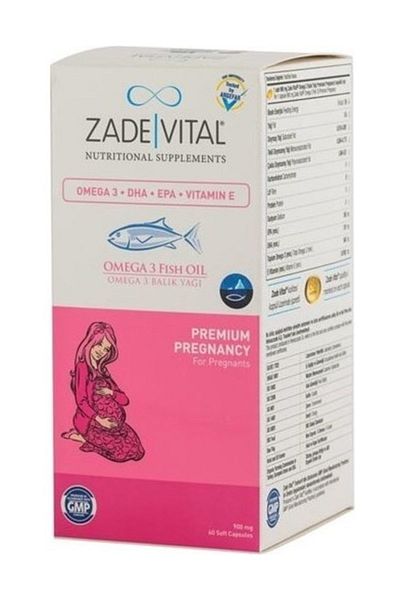 Zade Vital Hamileler Icin Balik Yagi 30 Kapsul Trendyol